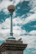 Bird Lamp Statue