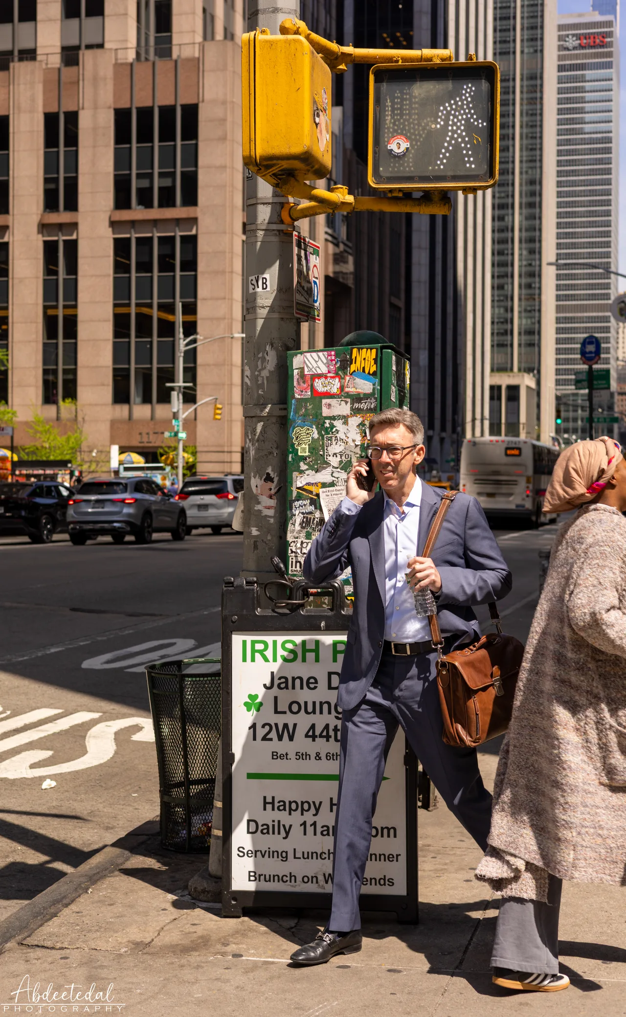 Crosswalk Sidewalk Busy