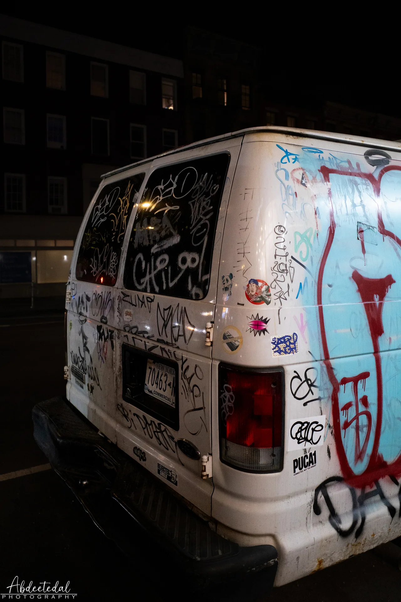 Graffiti Bus Truck