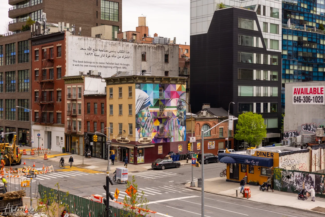 Mural Building Crosswalk