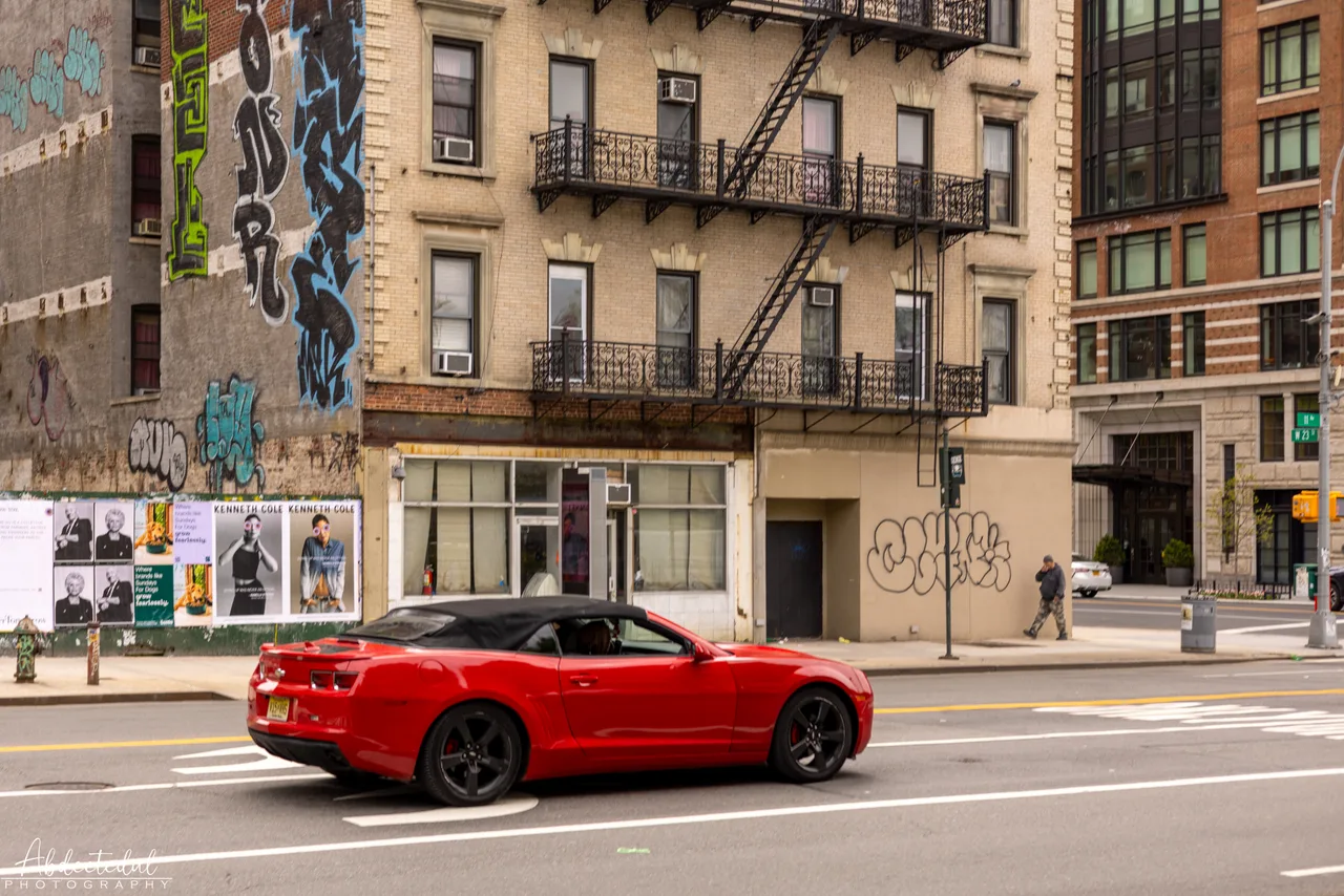 Sidewalk Street Red