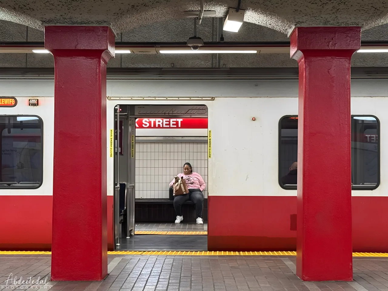 Train Crosswalk Tram
