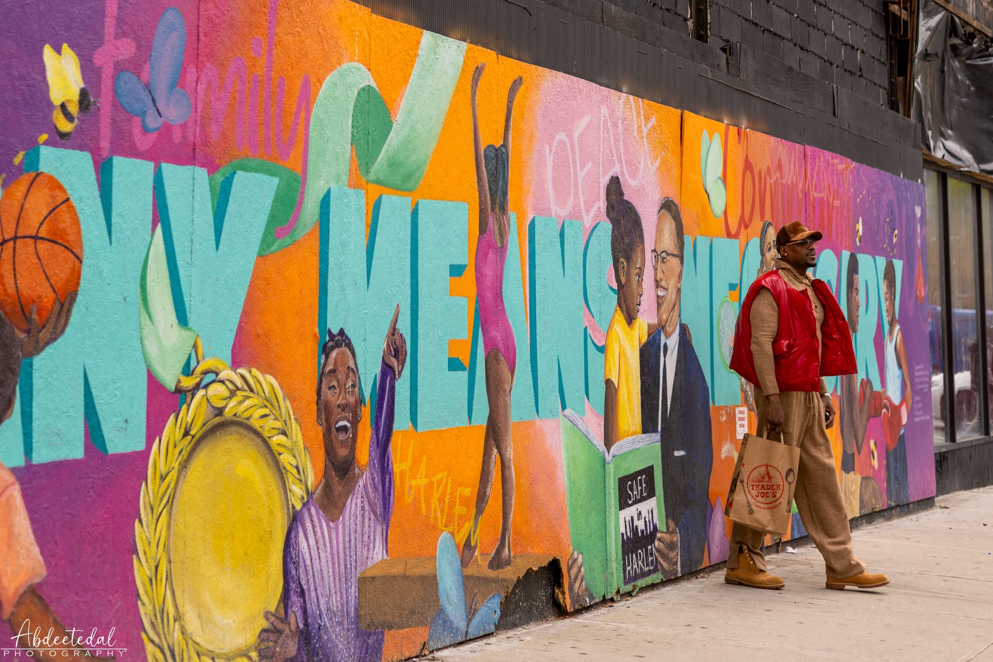 You’re in Harlem, respect it.